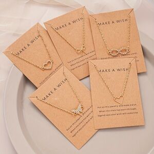 Claire's Gold Infinity Necklace